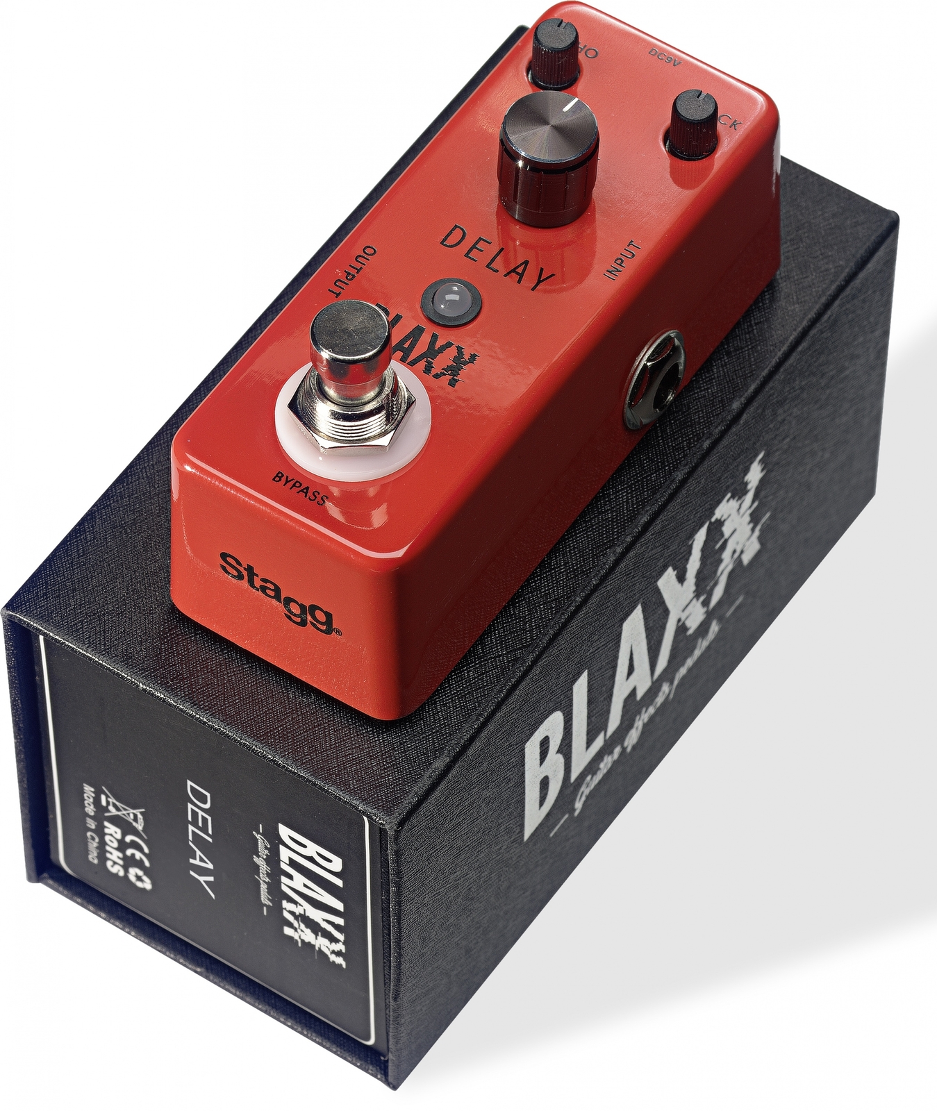 Blaxx BX-DELAY Electric Guitar Delay Mini Effects Pedal