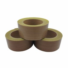 10m PTFE cinta adhesiva lámina cinta de teflón autoadhesiva 10mx 10-42mm fibra de vidrio