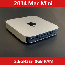 2014 Mac Mini  2.6GHz i5  8GB RAM  256GB PCIe  1TB HDD