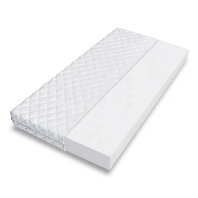 FDM Matratze 80x180 cm Kalschaum BERGAMO H2 9 cm Kindermatratze Polyurethanschaum
