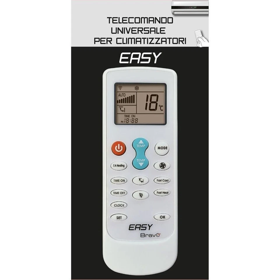TELECOMANDO UNIVERSALE PER DAIKIN CONDIZIONATORE CLIMATIZZATORE D'ARIA - Immagine 3 di 3