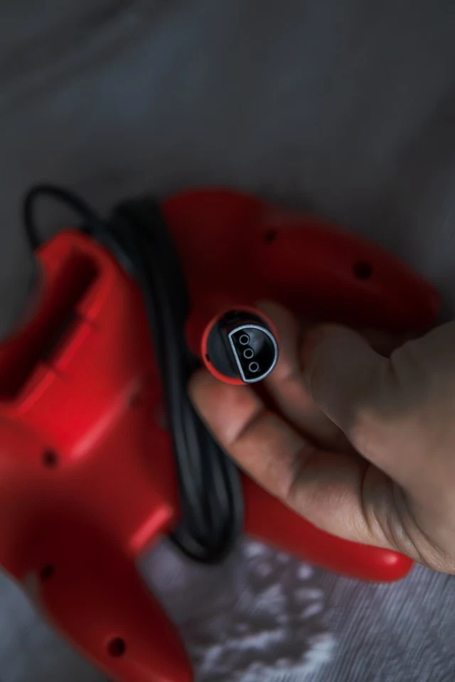 Nintendo 64 N64 Controller Gamepad - Red with maching Joy Tech rumble pack - Image 4 of 4