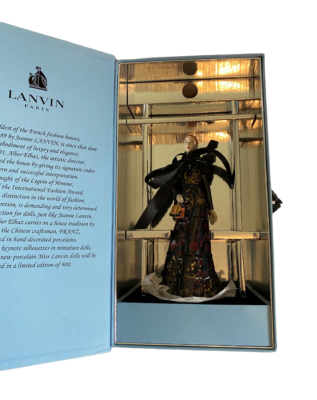 LANVIN PORCELAIN DOLL AUSI-MISS LANVIN 55 BRAND NEW ORIGINAL BOX
