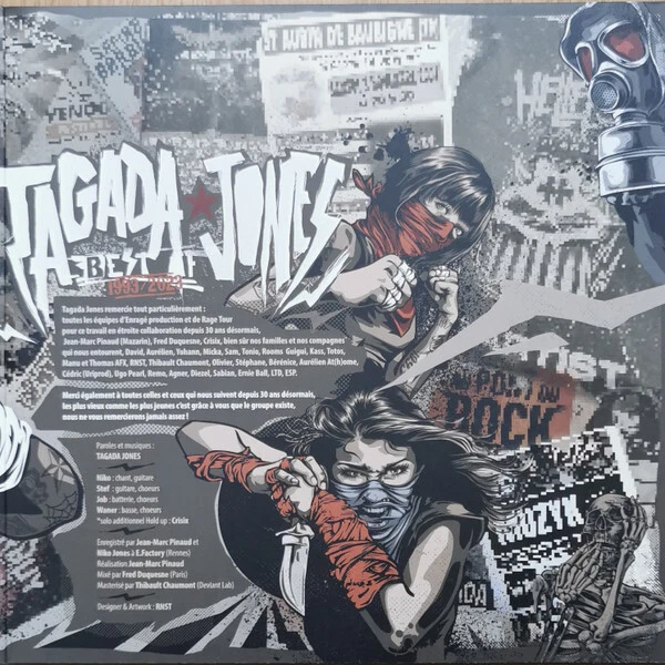 Tagada Jones Best Of 1993/2023 - LP 33T x 2 - Photo 3/3