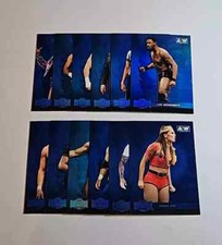 2022 AEW Skybox Metal Universe Blue Spectrum Base Set Pick Your Own (Choice) NM