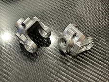2pcs F&R Aluminum differential Diff Yoke Arrma Kraton 4s V2 BLX 4x4 silver