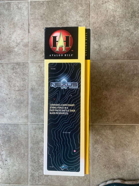 Nexus Ops Board Game Avalon Hill First 1st Edition 2005 Complete for ...