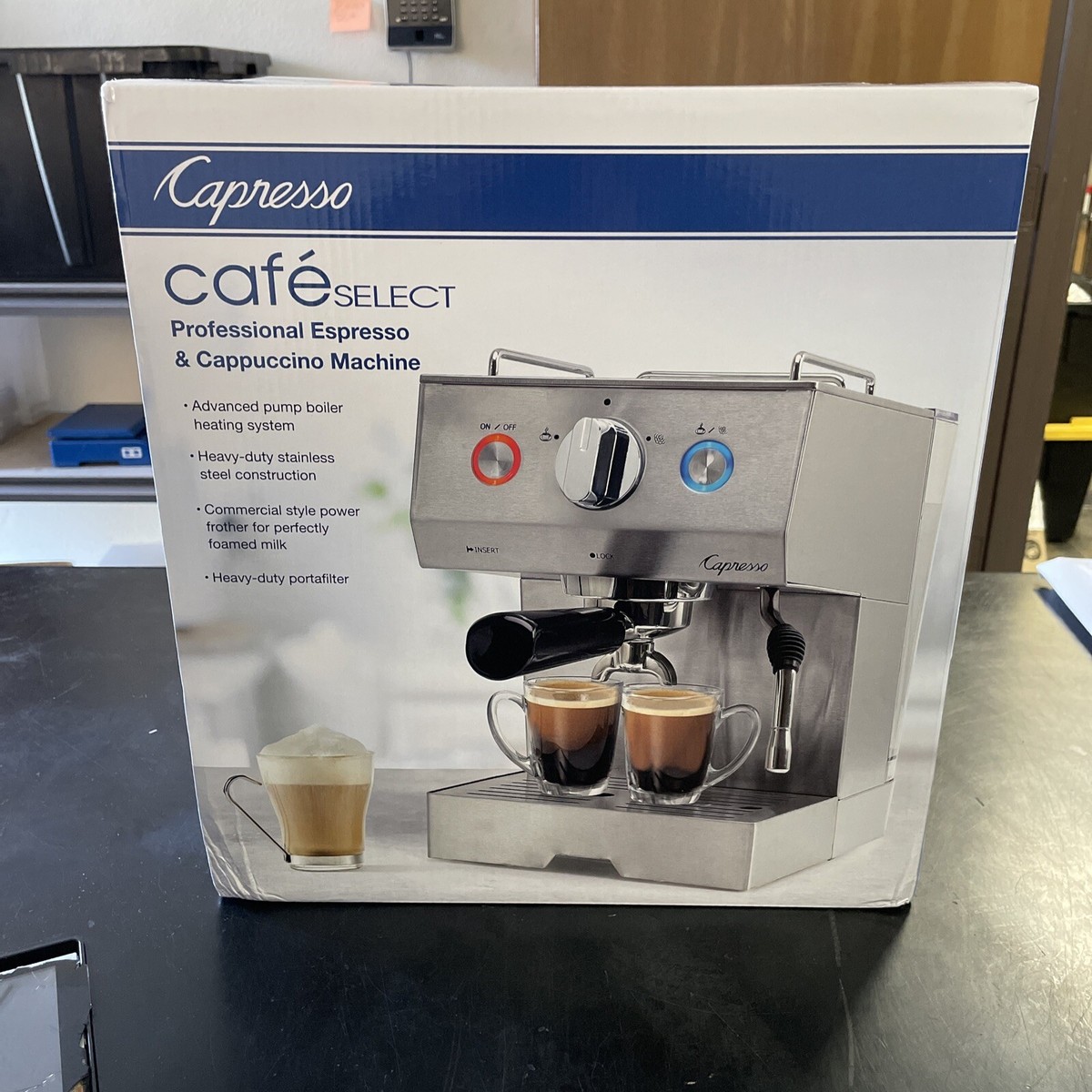 Espresso Coffee Maker Capresso Ec100 Stainless Steel Capresso Ec