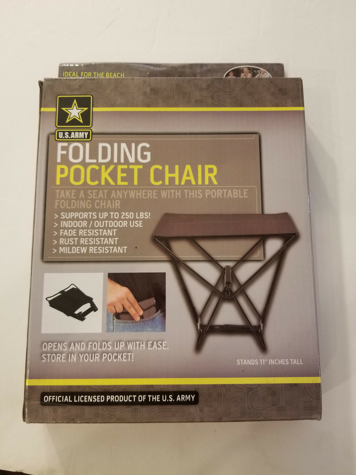 portable pocket chair