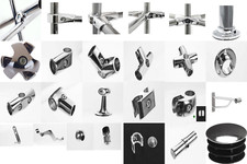 25mm Tube|Pipe Accessories Clothes Garment Curtain Hanging Wardrobe Rail