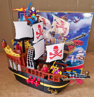 Fisher Price B1472 Imaginext Pirates Ship Pirate Raider 100