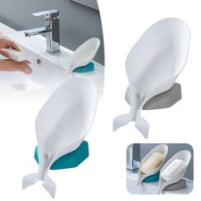 Dolphin Shape Soap Box Bathroom Soap Holder Case Bathroom Supplies Gadgets JQ