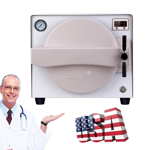 Sterilizzatore Autoclave Medicale Odontoiatrico 14L/18/22L Attrezzatura Sterilizzazione a Vapore - Foto 36 di 52