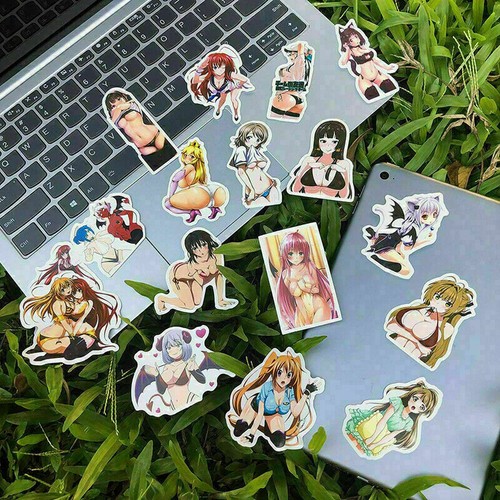 100 Stck. Niedlich Sexy Mädchen Anime Aufkleber Pack für Auto Skateboard Laptop Gepäck Menge - Bild 5 von 12