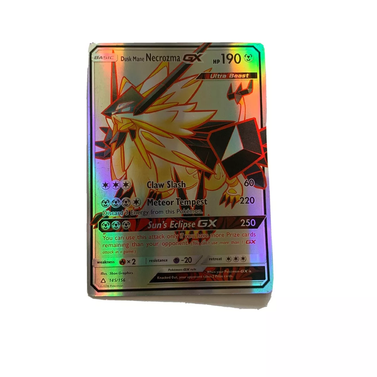 Dusk Mane Necrozma GX