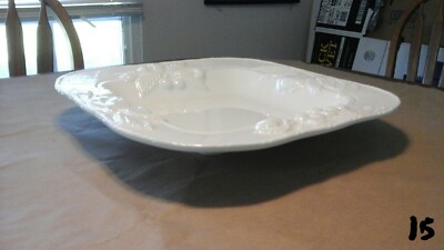 CWC White Porcelain Oblong Serving Platter | eBay