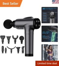 Handheld Rechargeable Massager Gun for Whole Body Recovery - Portable Design