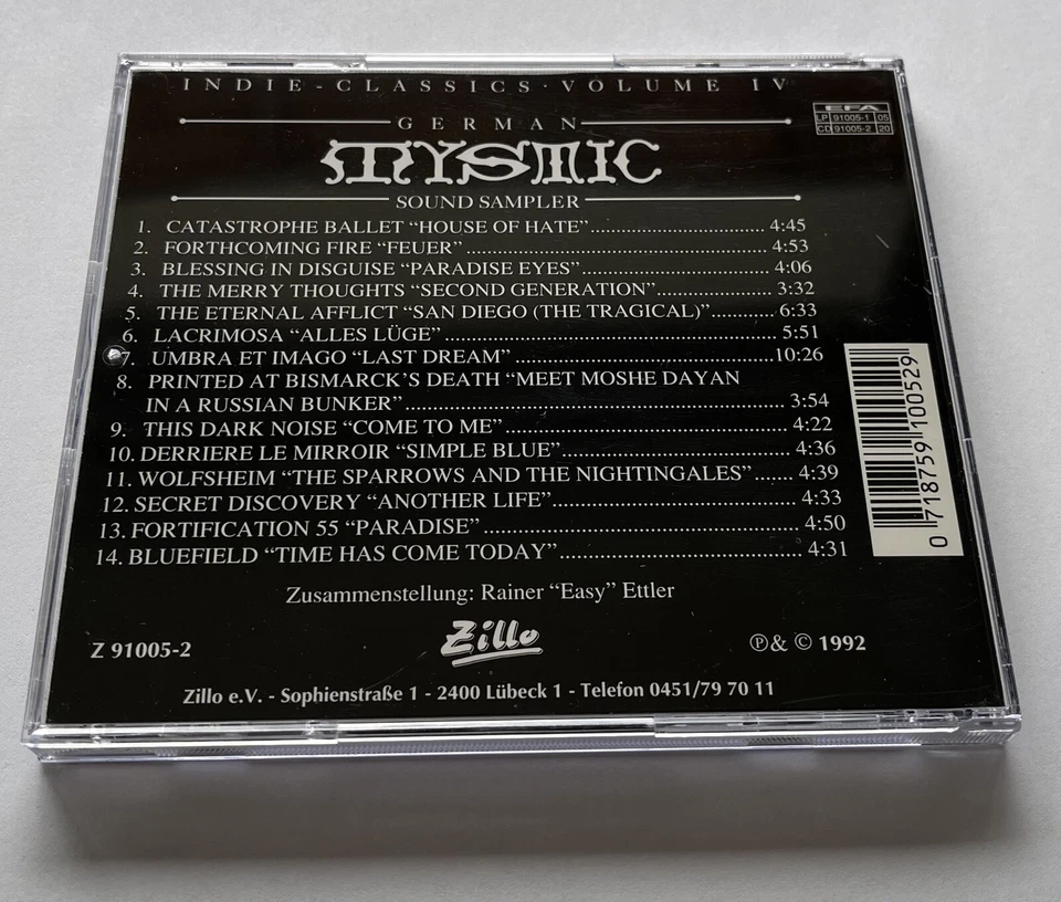 German Mystic Sound Sampler Indie Classics Volume IV - Bild 3 von 3