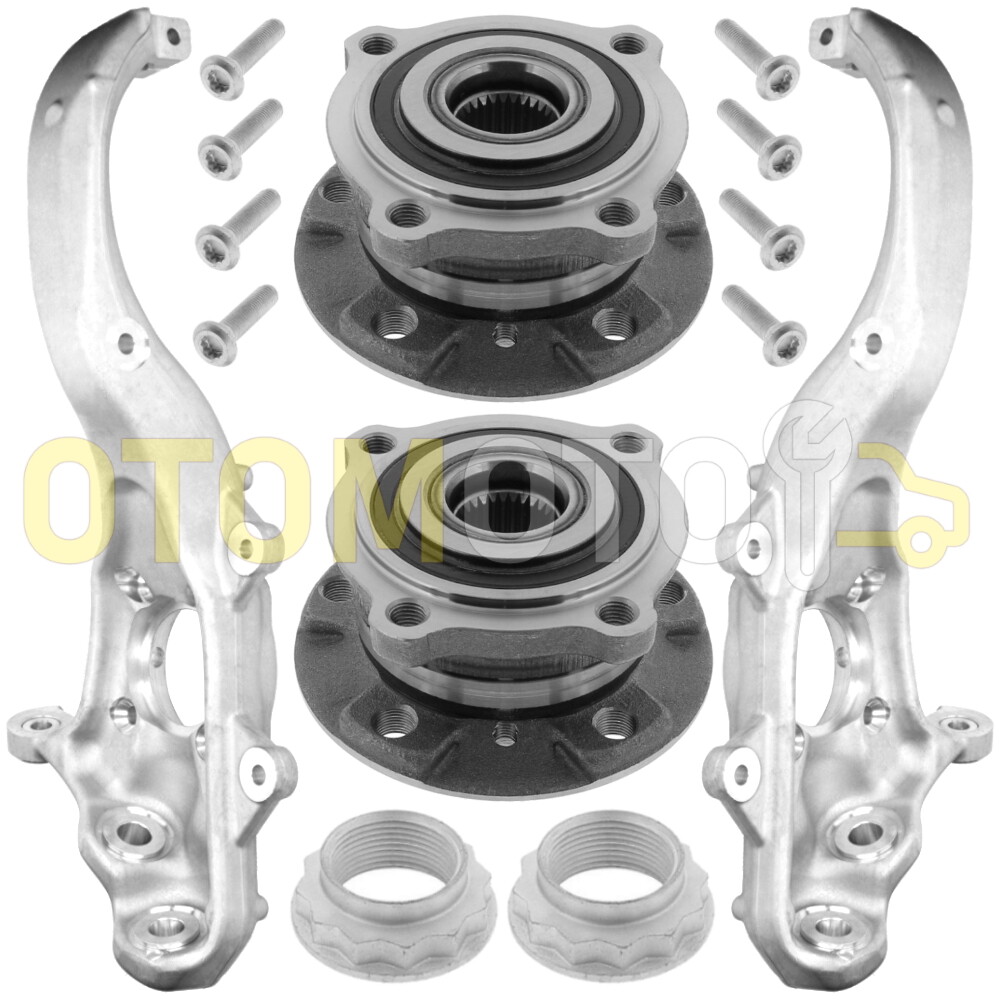 Supprimer le bruit de roulement avant BMW X5 E70 avec le kit moyeu suspension