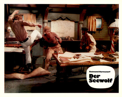 Der Seewolf ORIGINAL Aushangfoto Raimund Harmstorf / Edward Meeks / Jack London