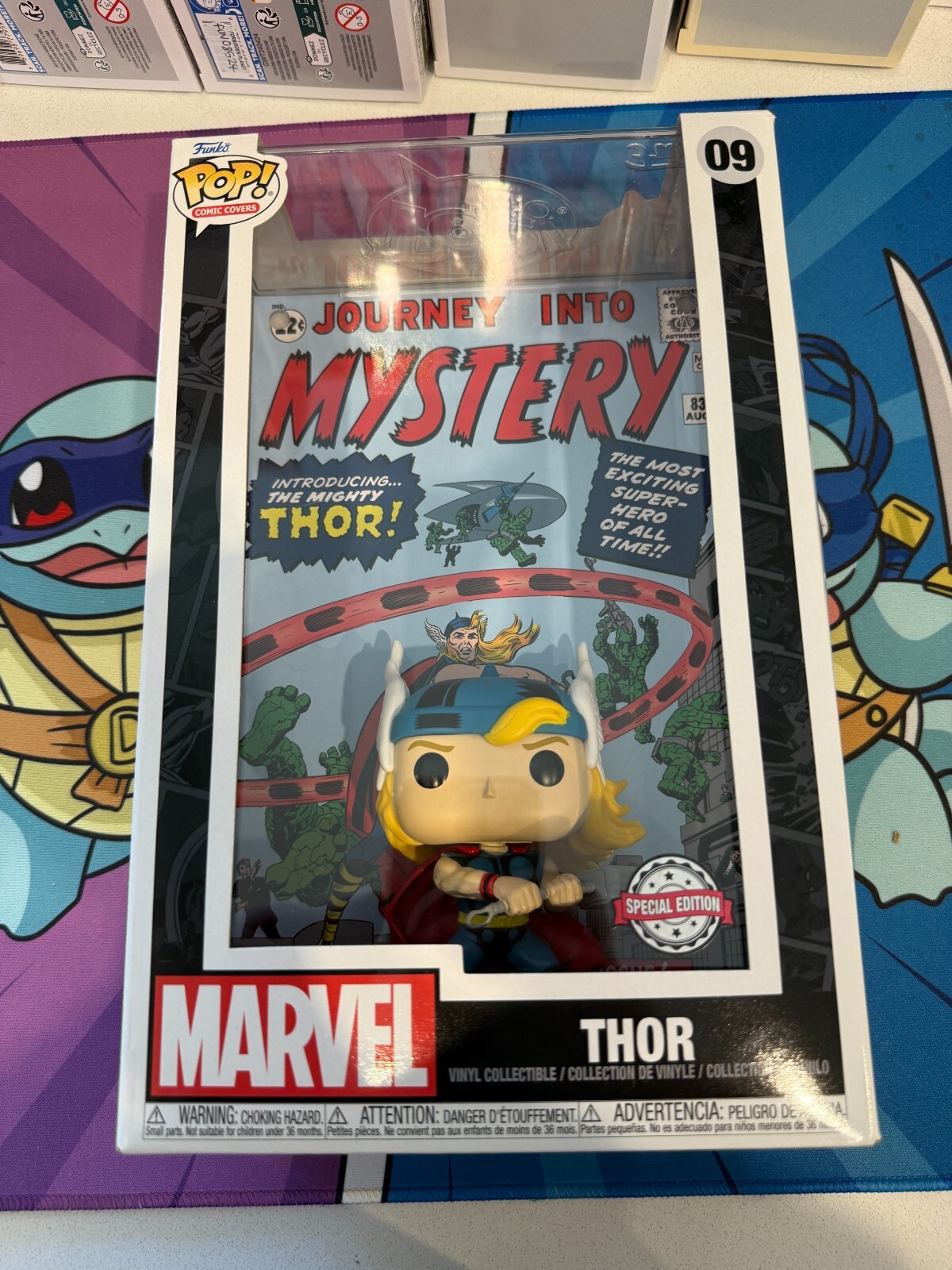 Funko Pop! Fundas De Cómic 09 Thor Edición Especial