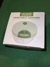 Epare Mini Vegetable Chopper - 3 Chop Size Selection - Manual New in Box 