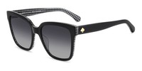 Kate Spade Ks Kiya 2/G/S Black Pattern White 56/19/140 Damen Sonnenbrillen