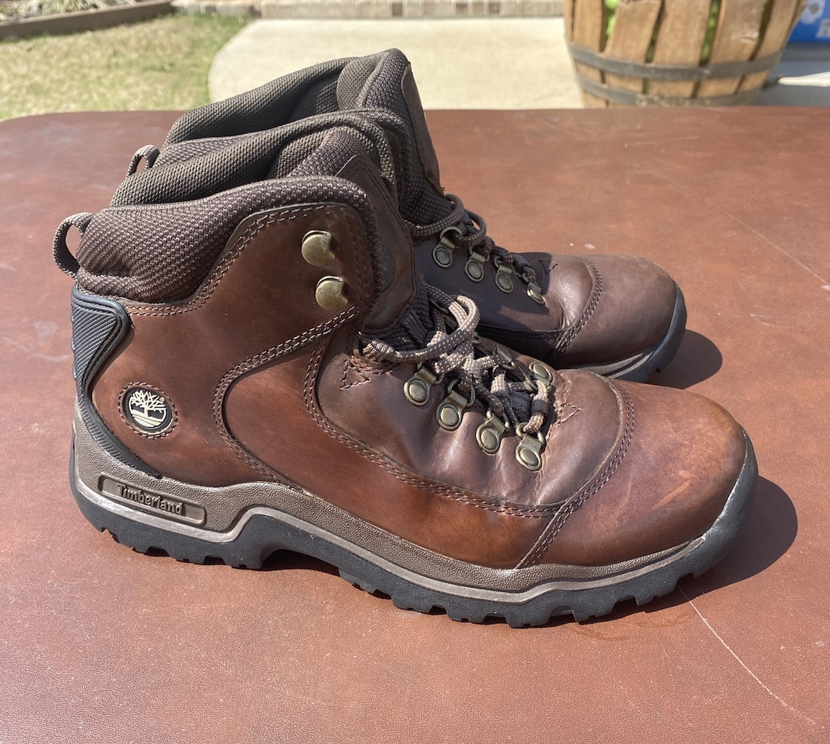 Timberland 82136 Hiking Trail Brown Waterproof Leather Boots  display picture 2