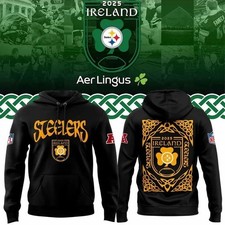Steelers 2025 Ireland game Hoodie