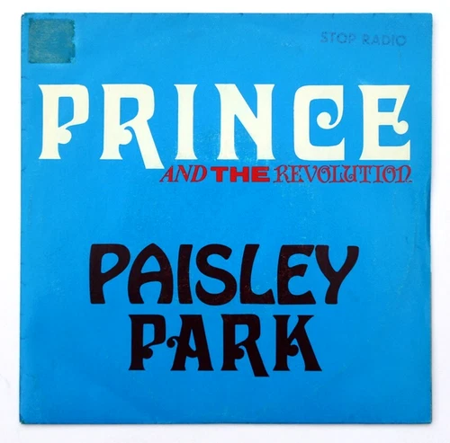 PRINCE & THE REVOLUTION Paisley Park PROMO french WB PRO 286 vinyl SP