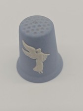 Wedgwood 1986 Christmas Thimble Angel