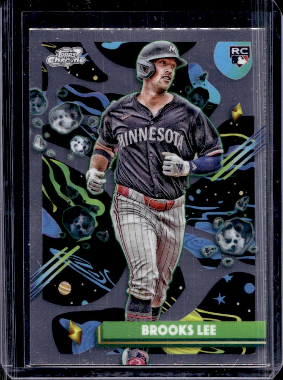 2025 Topps Cosmic Chrome Brooks Lee RC Rookie #129 Twins