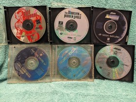 29 Sega Saturn Game Lot Original Authentic Tested, Most Work, As is Used Rare