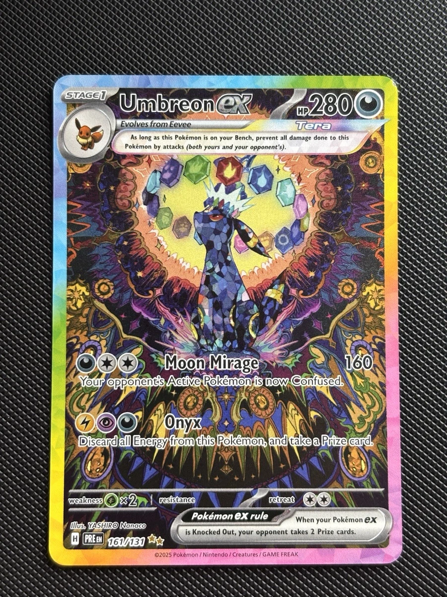 Umbreon ex 161/131 Prismatic Evolutions for sale | eBay