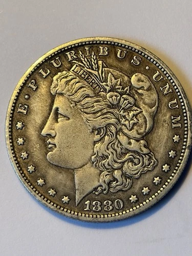 1880 Morgan Silver Dollar - 90% Silver - Good Condition - NO RESERVE