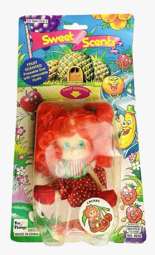 Vintage Sweet Scents Cherry Doll Toys N Things Fruit Scented -NEW *READ