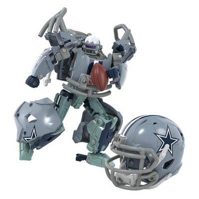 Transformers NFL Dallas Cowboys Starblitz 5.5 Inches, Blue, White, Grey 