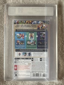 Brand New Sealed Super Mario 3D All Stars Nintendo Switch VGA graded 90 Gold