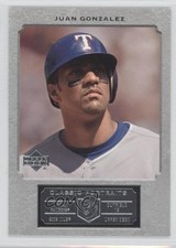 2003 Upper Deck Classic Portraits Juan Gonzalez #45 0b8