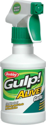 Gulp! Alive! Fish Attractant Spray Gulp!  with Garlic, Easy-To-Use Trigger Spray