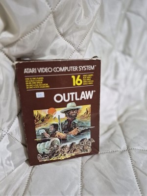 Atari 2600 Game: Outlaw (CX2605)   Komplett in OVP mit Anleitung, Retro