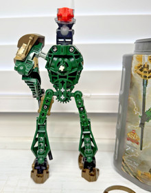 LEGO BIONICLE 8762 TOA IRUINI FIGURE INCOMPLETE PARTS (C1)