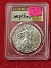 2017 American Silver Eagle ASE DOLLAR  PCGS MS 70 CLEVELAND SIGNED F/S #T2575