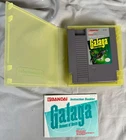 Galaga Demons of Death NES Bandai Game w/ Manual