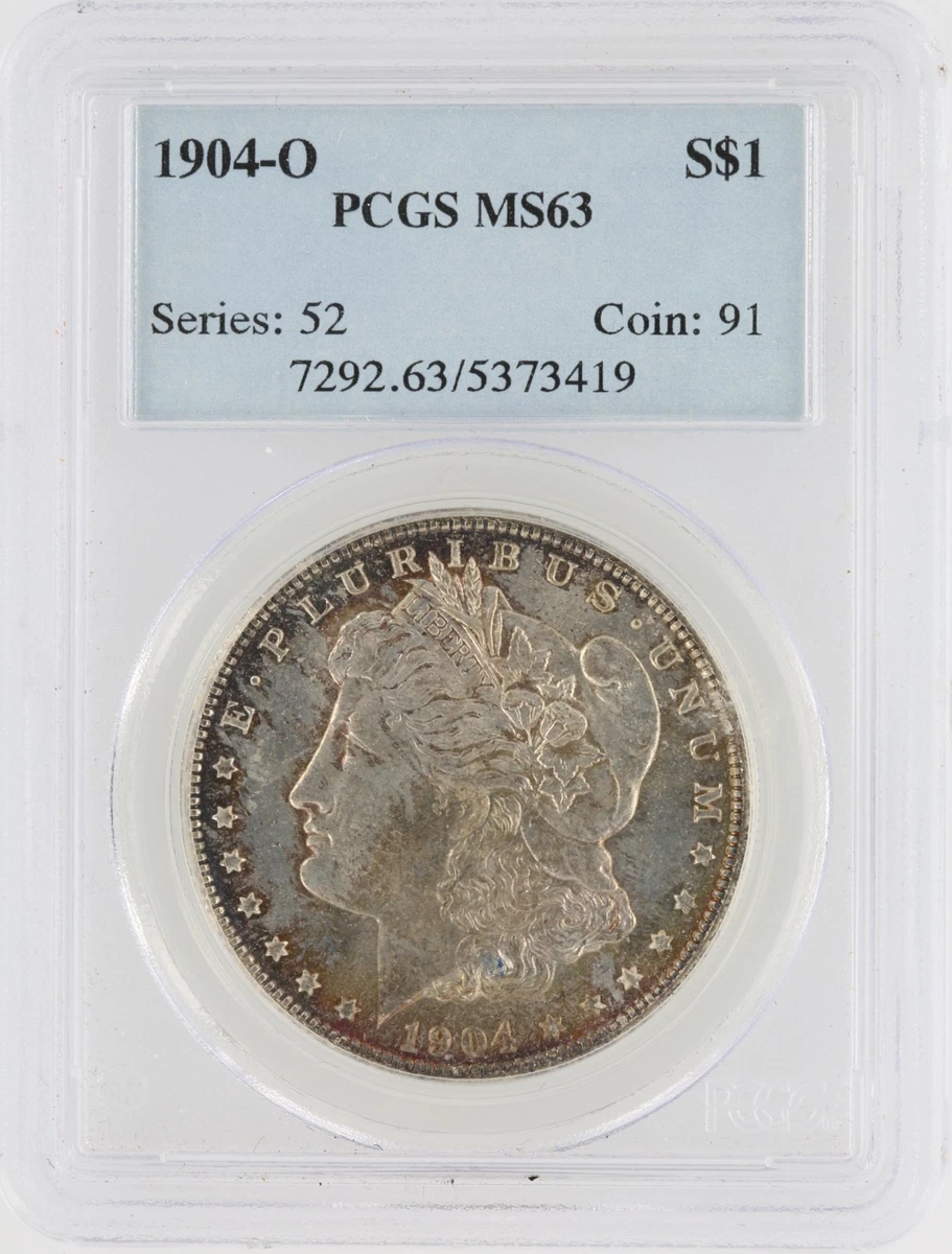MS 63 Graded 1904 Year Morgan US Dollars (1878-1921) for sale | eBay