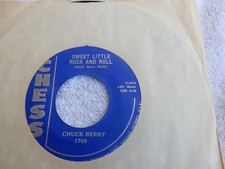 ROCK N ROLL CHUCK BERRY CHESS LABEL 45 RPM  # 1709  7