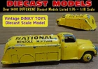 VINTAGE UK MADE MECCANO DINKY TOYS NATIONAL BENZOLE PETROL TANKER DIECAST MODEL