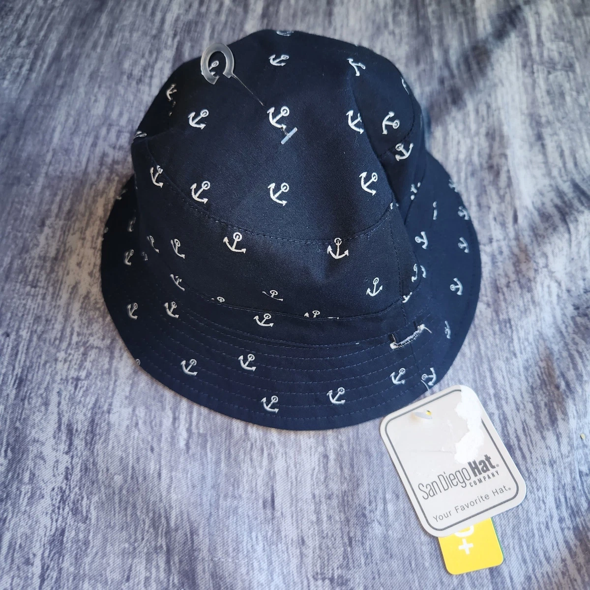 Bonnet Crochet Baleine Bleu DayLee Design Pour Bébé Garçon 12-24 Mois - Coton - Occasion Très Bon état