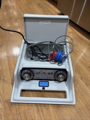 Maico Hearing Instruments MA27 Audiometer W/ Headphones. Collectible