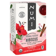 Organic Hibiscus Tea 16 Count Numi Tea Supports Women Entrepreneurs 2019
